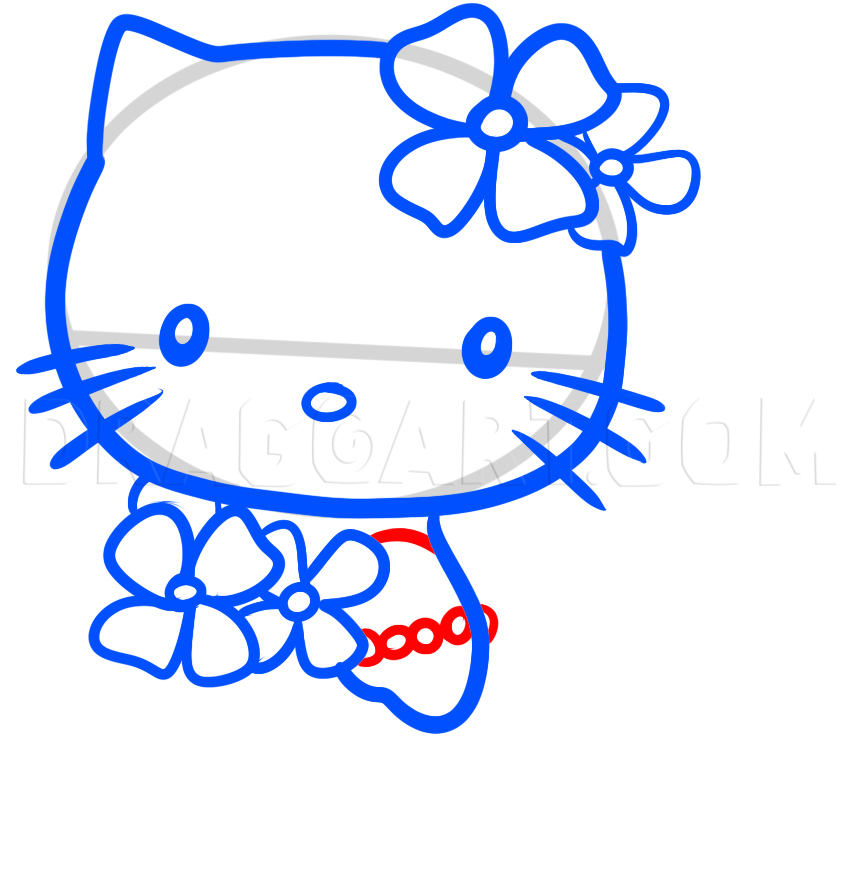 coloring pages hello kitty mermaid