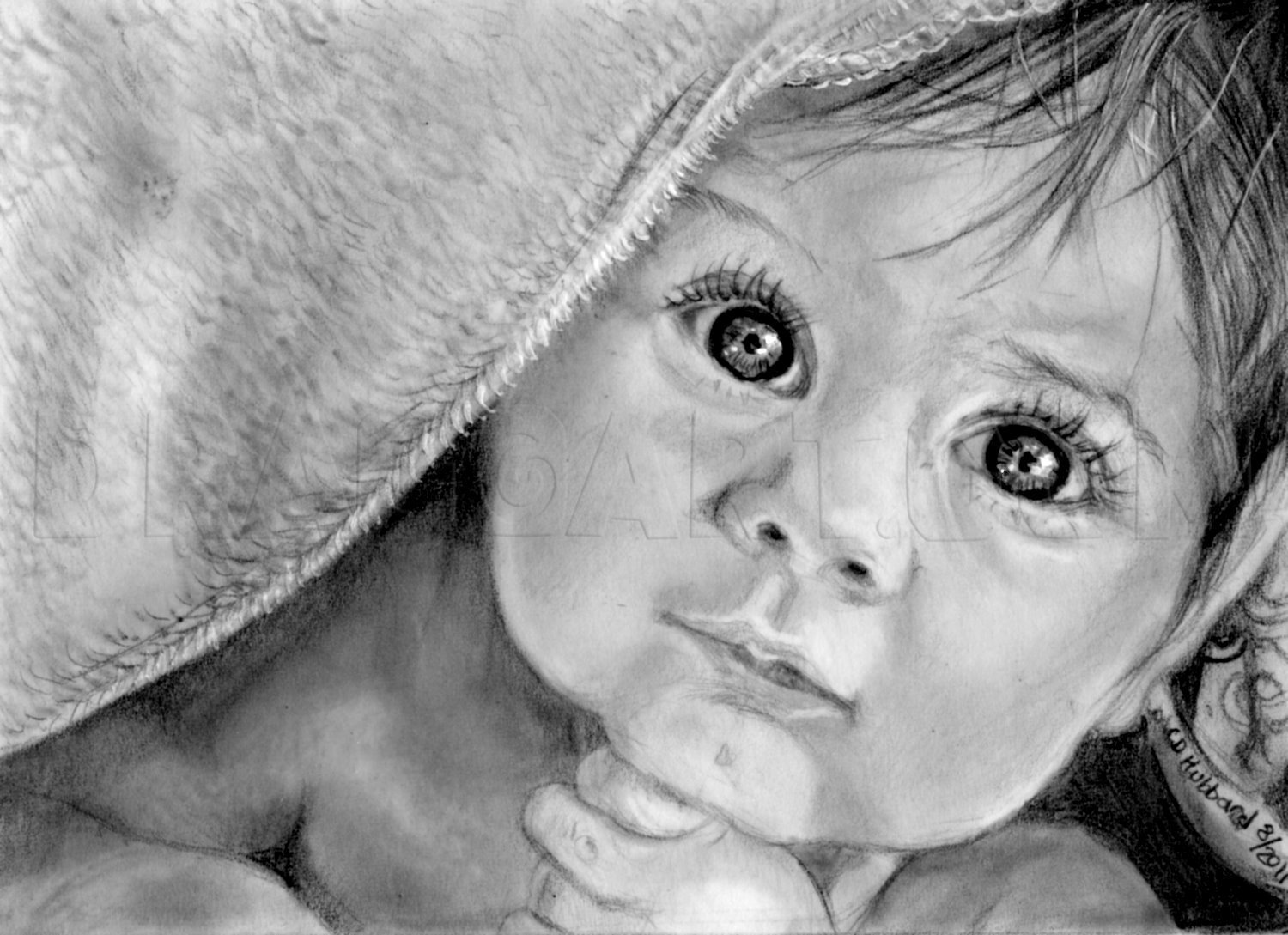 How To Draw A Realistic Baby, Step by Step, Drawing Guide, by ...