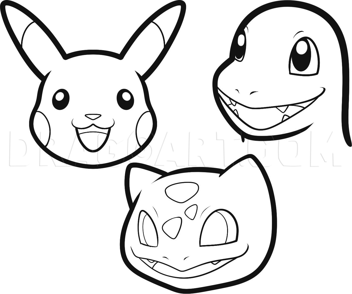 How to Draw Pokemon Easy