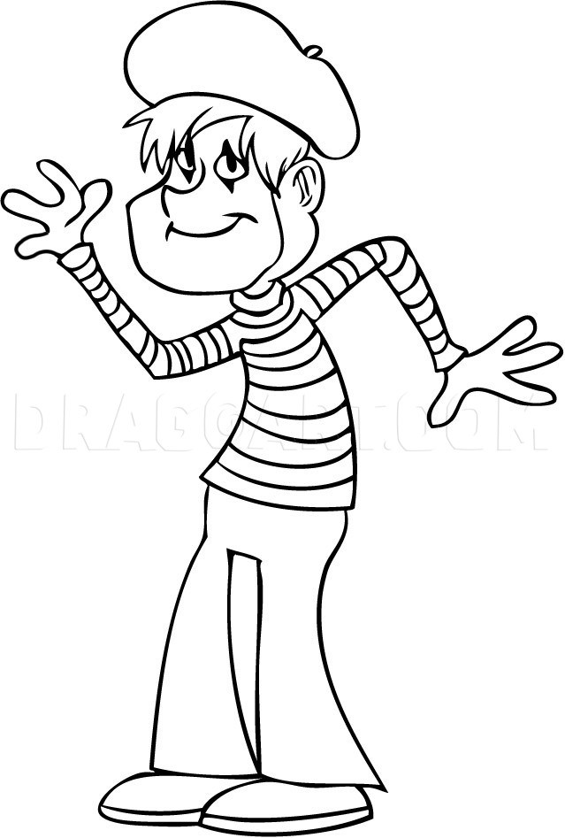 Mimes Drawing