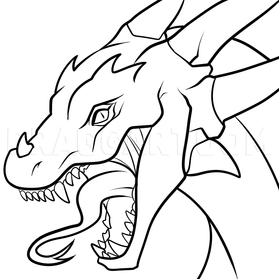 pictures of dragons to draw