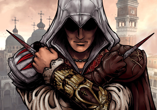 assassin creed ezio drawing